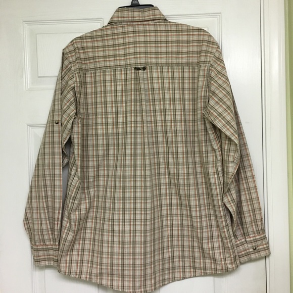 Wrangler Authentics  Plaid Button Down Shirt -SZ M - Picture 2 of 8